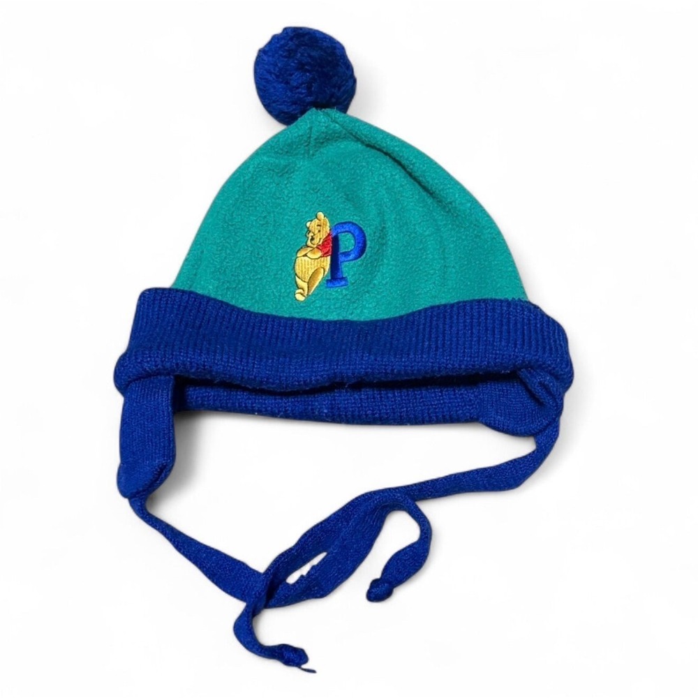 Vintage toddler Pooh winter hat